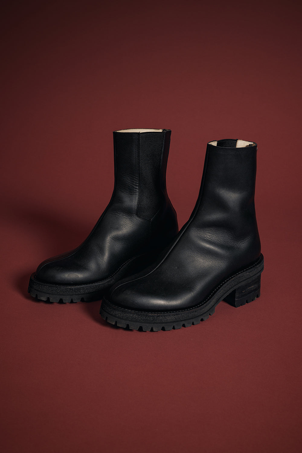 THE VIRIDI-ANNE（ザ ヴィリディアン） TVA 23FW BACK ZIP-UP BOOTS