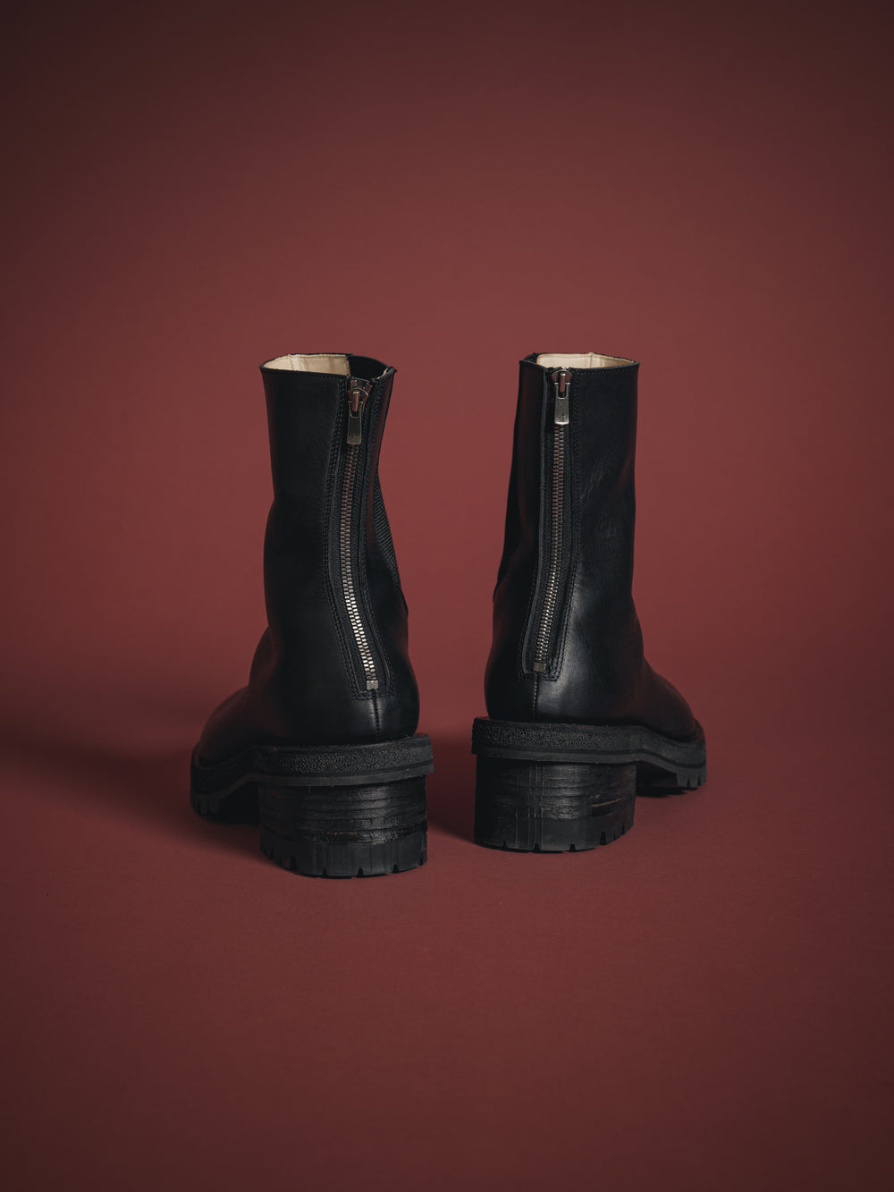 THE VIRIDI-ANNE（ザ ヴィリディアン） TVA 23FW BACK ZIP-UP BOOTS ...