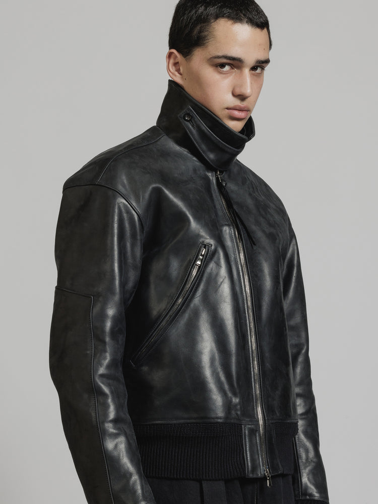 
                  
                    HORSE LEATHER JACKET
                  
                