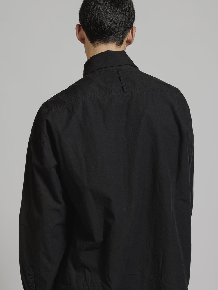 
                  
                    DIAGONAL OPEN HIGH NECK SHIRT
                  
                