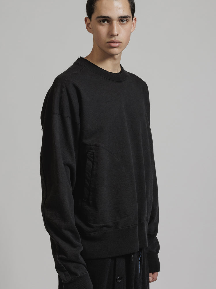 
                  
                    GARMENT DYE HEAVY JERSEY SWEATSHIRT
                  
                