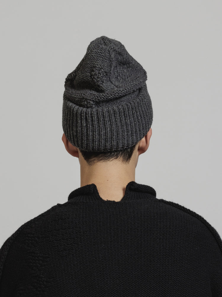 
                  
                    CABLE KNIT BEANIE
                  
                