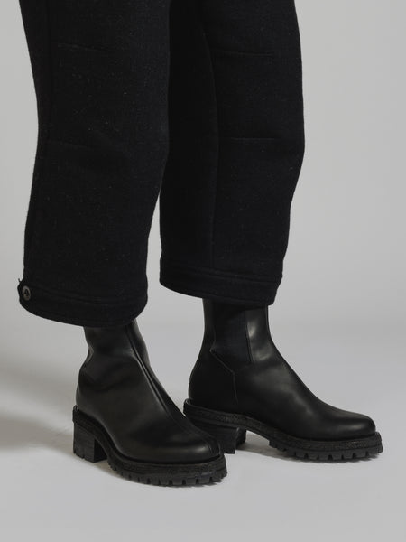 THE VIRIDI-ANNE（ザ ヴィリディアン） TVA 24FW BACK ZIP-UP BOOTS（バックジップアップブーツ） – The  Viridi-anne