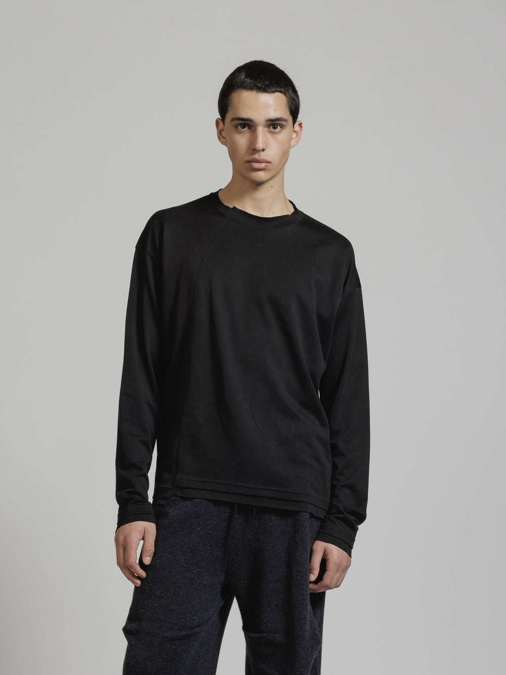 COTTON SMOOTH L/S T-SHIRT