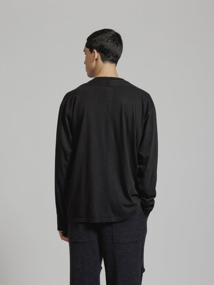 
                  
                    OBJECT DYED LOGO EMBROIDERY L/S T-SHIRTS
                  
                