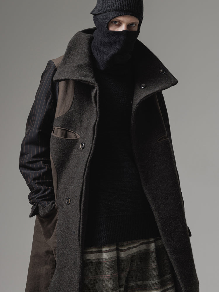 
                  
                    [ISO] wool kersey high neck coat
                  
                