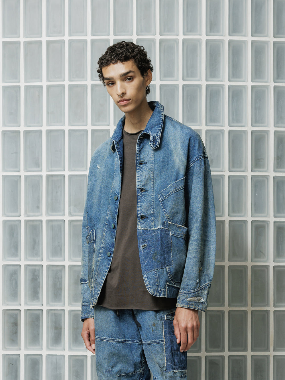 [ISO] ×ANACHRONORM Denim Coverall