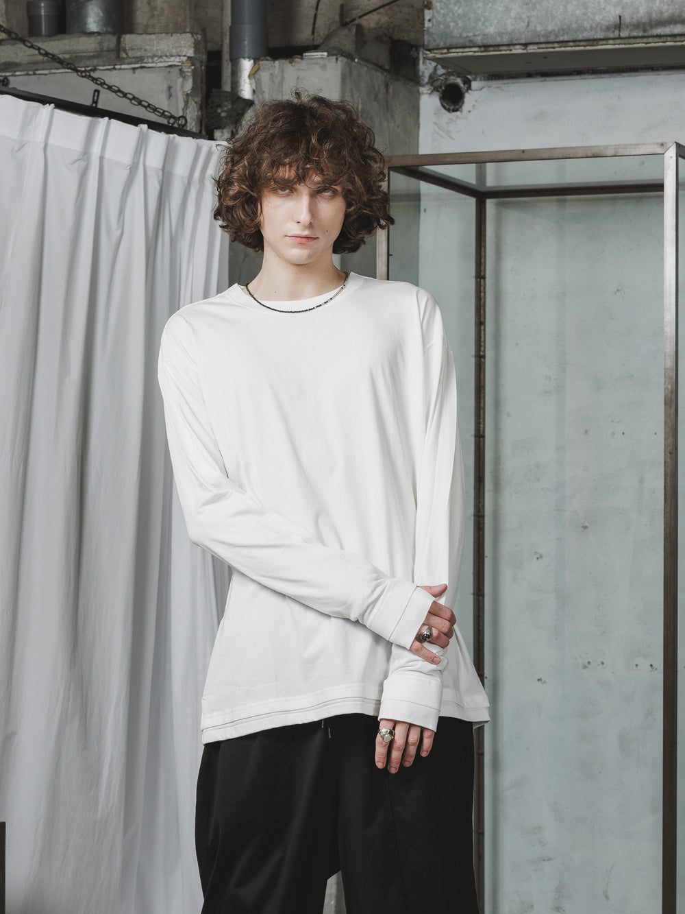 THE VIRIDI-ANNE（ザ ヴィリディアン） TVA EXCLUSIVE LAYERED LONG SLEEVE T-SHIRTS （直営店限定配色ステッチレイヤード長袖Tシャツ） – The Viridi-anne