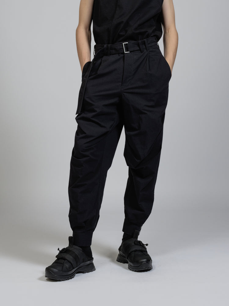 
                  
                    Ripstop cuffed pants
                  
                