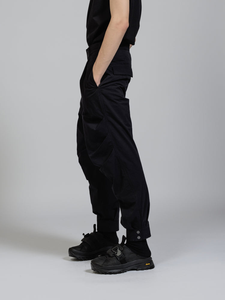 
                  
                    Ripstop cuffed pants
                  
                