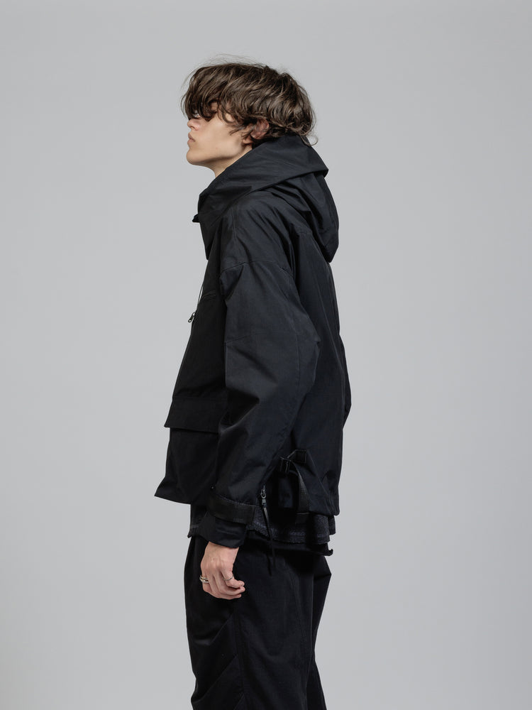 
                  
                    Water-repellent hooded jacket
                  
                