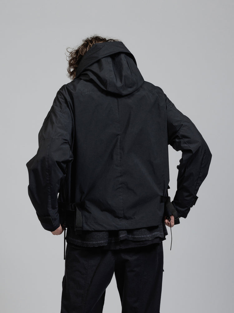 
                  
                    Water-repellent hooded jacket
                  
                