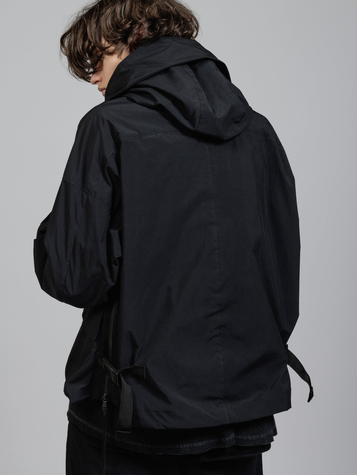 
                  
                    Water-repellent hooded jacket
                  
                