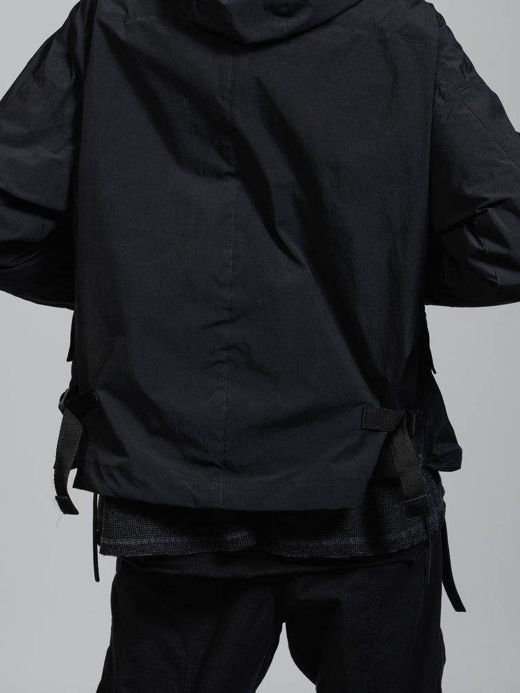 
                  
                    Water-repellent hooded jacket
                  
                