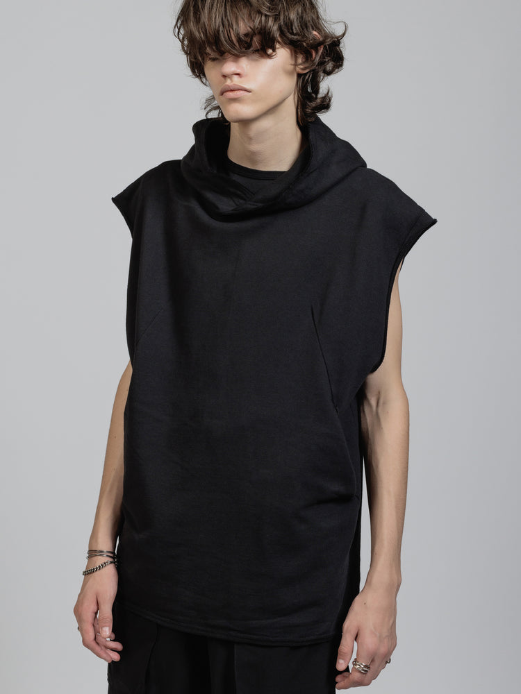 
                  
                    Sweat sleeveless hoodie
                  
                