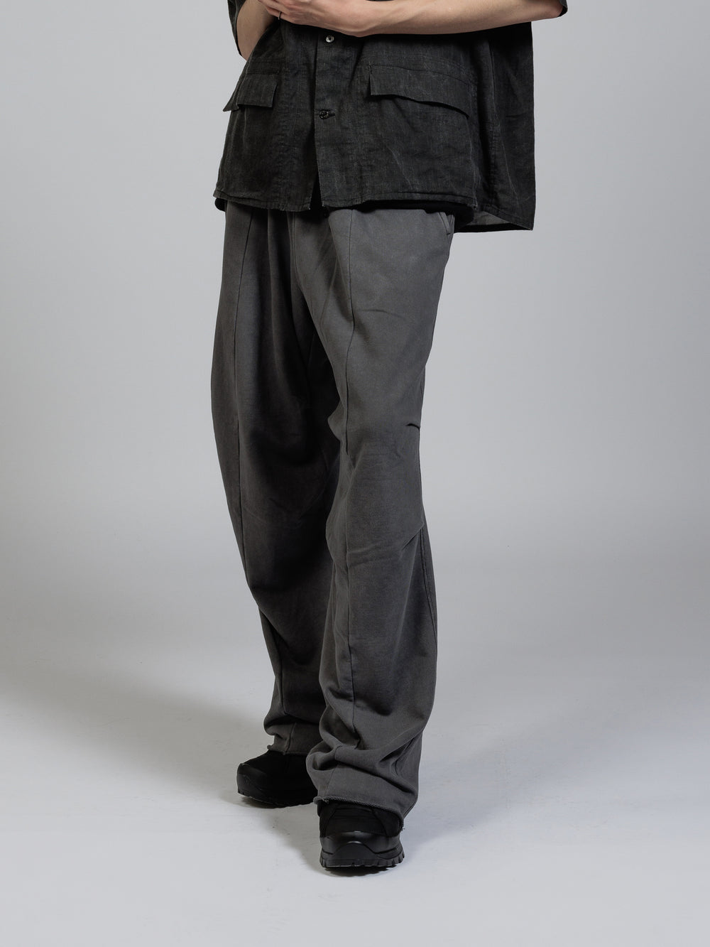 Sweat wide pants