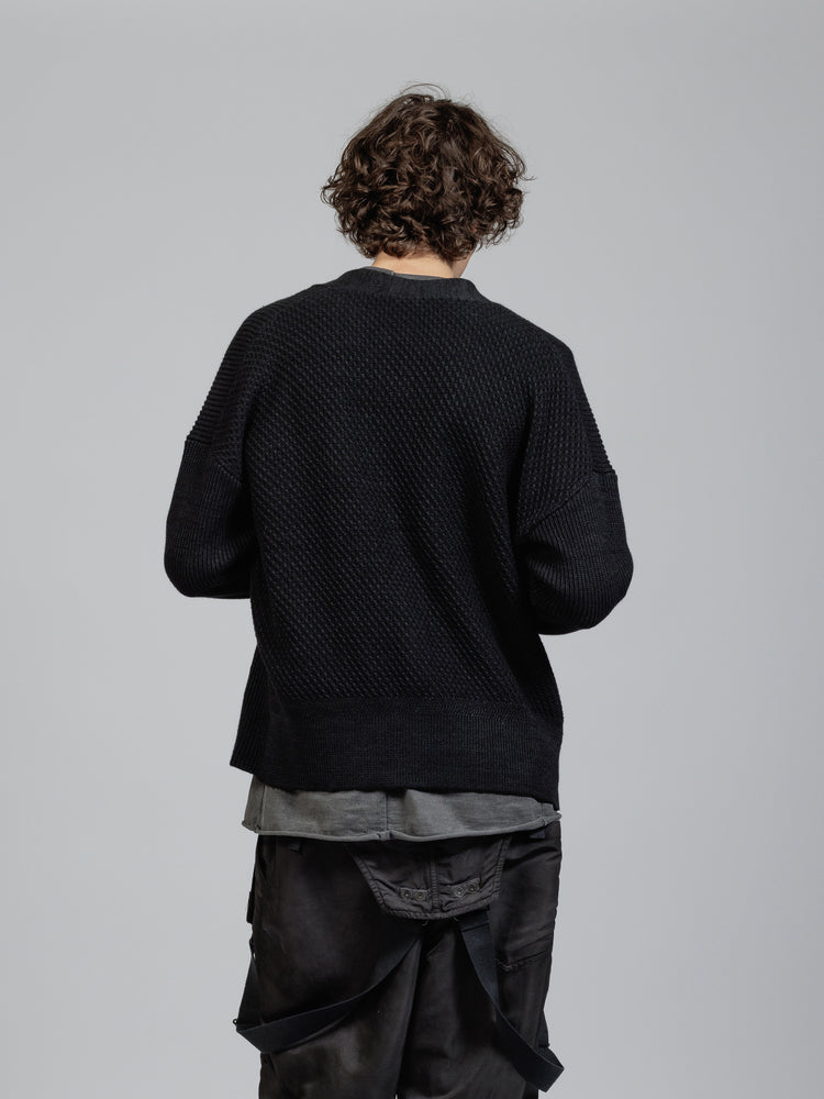 
                  
                    Four-pocket knit jacket
                  
                