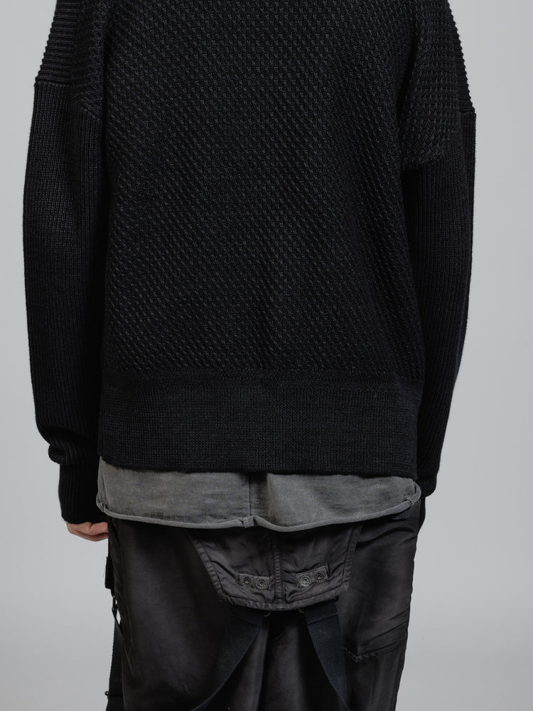 
                  
                    Four-pocket knit jacket
                  
                