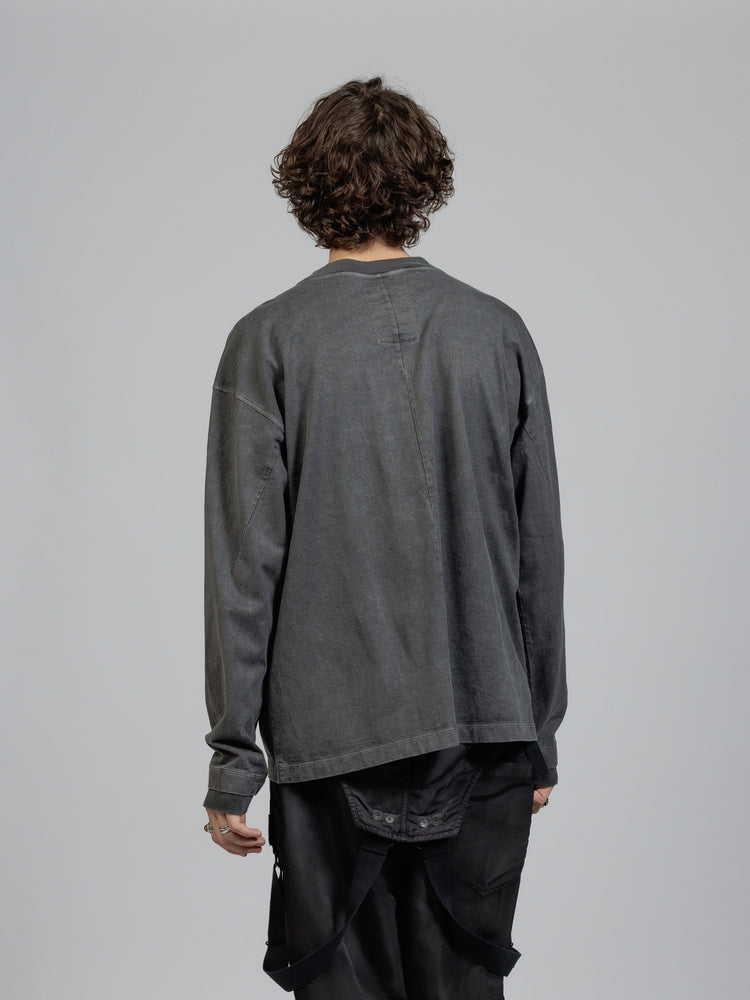 
                  
                    Object dyed pocket long sleeve T-shirt
                  
                