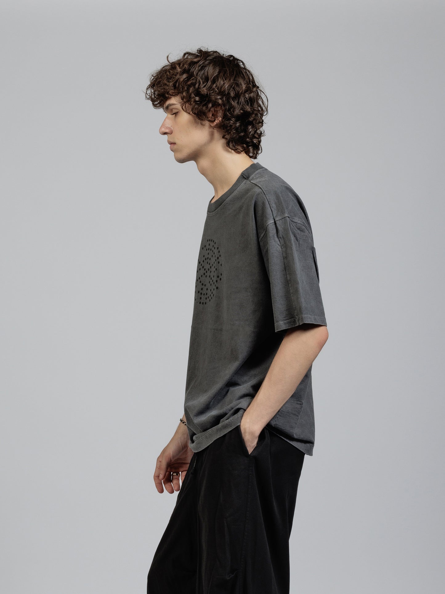 
                  
                    Object dyed printed T-shirt
                  
                