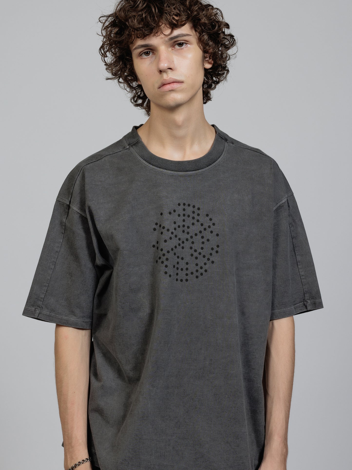 
                  
                    Object dyed printed T-shirt
                  
                