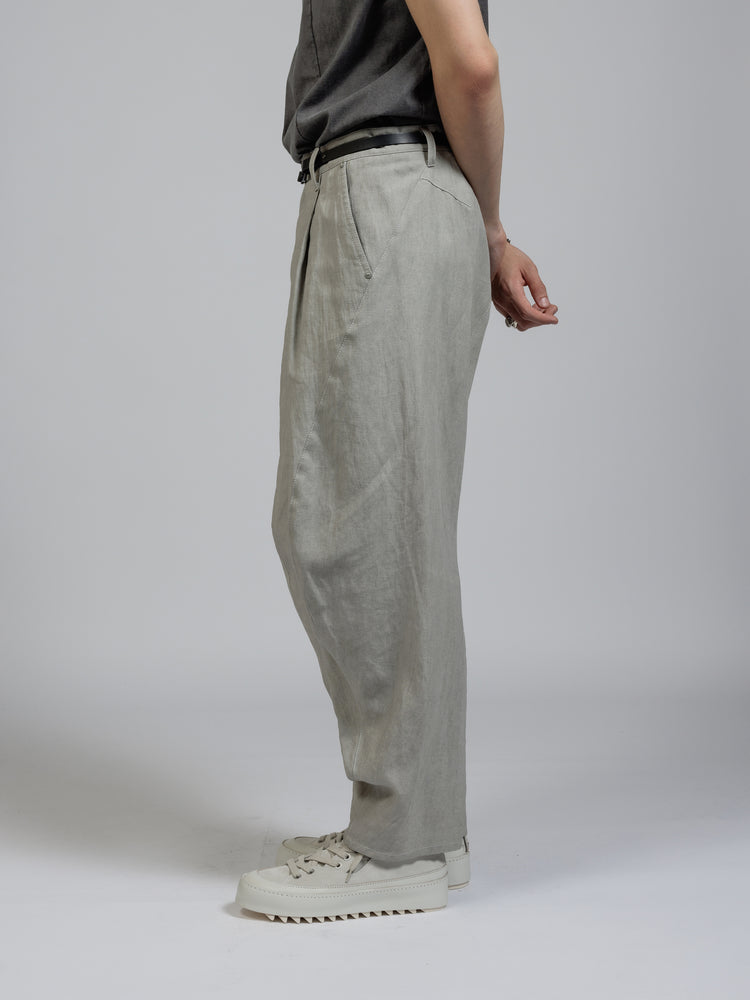 
                  
                    Ink dyed trousers
                  
                