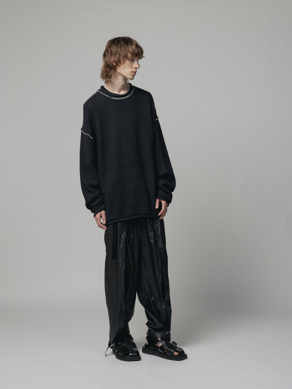 THE VIRIDI-ANNE（ザ ヴィリディアン） TVA 24SS NYLON ZIP TROUSERS ...