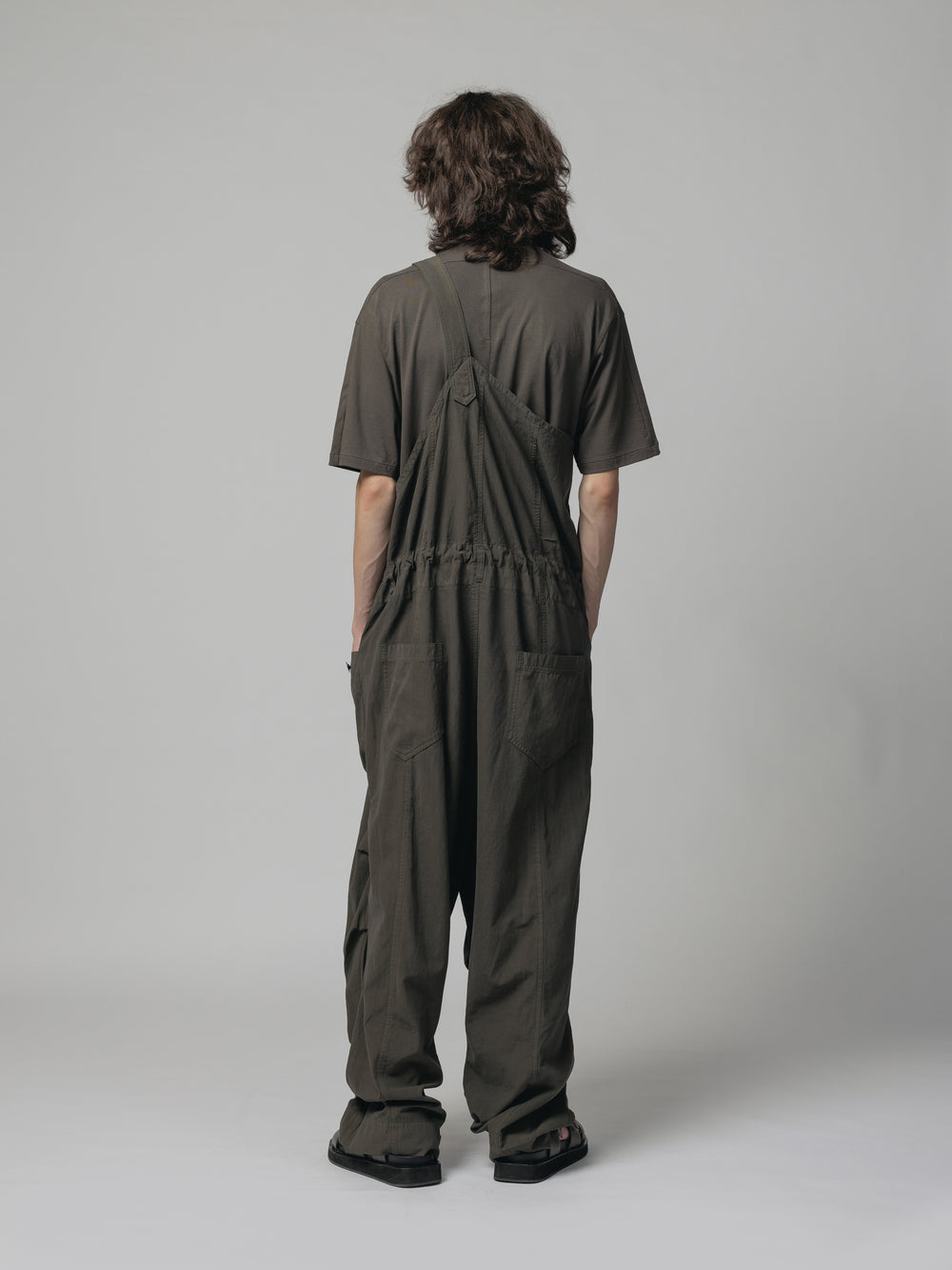 THE VIRIDI-ANNE（ザ ヴィリディアン） TVA 24SS DRY COTTON  OVERALL（強撚コットンワンショルダーオーバーオール） – The Viridi-anne