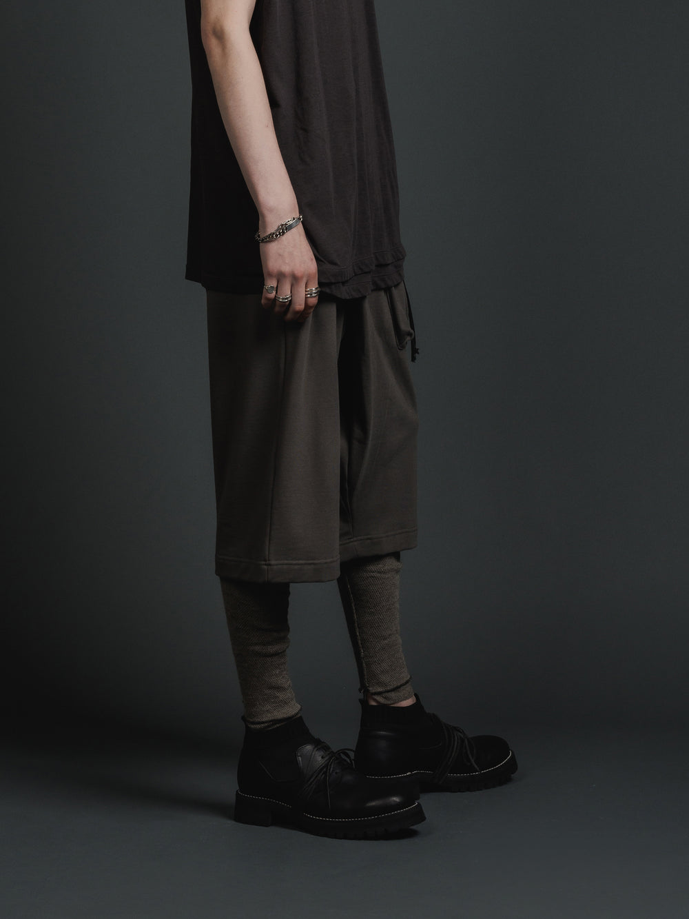 THE VIRIDI-ANNE（ザ ヴィリディアン） TVA 23SS SWEAT WRAP PANTS