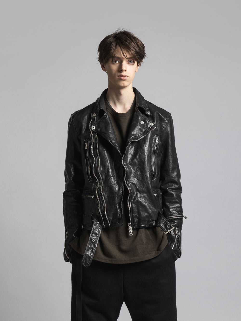 The Viridi-anne leather jacket | hartwellspremium.com